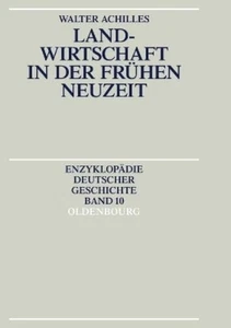 Walter Achilles Landwirtschaft in Der Fruhen Neuzeit (Paperback) - Picture 1 of 1
