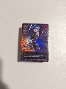 Jinx Champion Deck Riftbound Origins League of Legends Sealed Deck Only No Pack - Picture 1 of 3