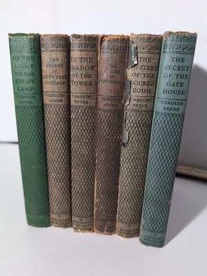 DANA GIRLS by Carolyn Keene Lot of 6 HC Vtg 1st Editions Books 1 2 3 1934 1940 - Image 1 of 4