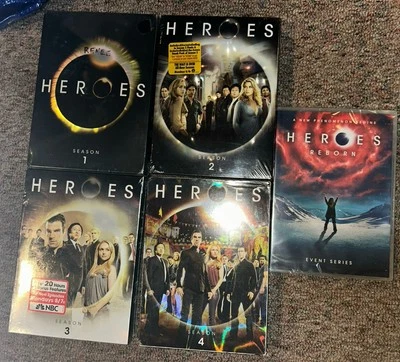 Heroes: The Complete Series + Heroes: Reborn (Seasons 1-4, DVD) 1 2 3 4, NBC - Image 1 of 3