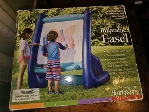 Caballete inflable HearthSong juguete de arte al aire libre para niños - pinturas base llenas de agua - Imagen 1 de 5