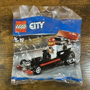 LEGO CITY : Dragster Polybag Set 30358 - Picture 1 of 2
