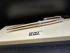 Montblanc Meisterstuck Classique Ballpoint Pen Metal Silver New With Box