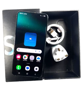 Samsung Galaxy S22 5G 128 GB SM-S901B verde sbloccato buone condizioni grado B/C 859 - Foto 1 di 24