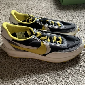 Nike LD Waffle Sacai Undercover schwarz hell zitronengelb DJ4877-001 Größe 13 Herren - Bild 1 von 9