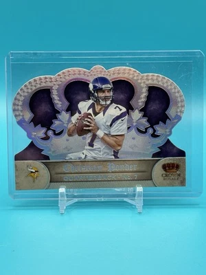 CHRISTIAN PONDER 2012 PANINI CROWN ROYALE SILVER HOLO #91 Minnesota Vikings /149 - Image 1 of 3