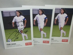 Cobi Jones * Autographed Photo + 2 Unsigned * 5 x 7 * Team USA & LA Galaxy * - Picture 1 of 3