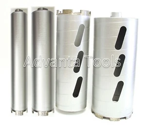 1.5", 2.5", 3.5", 4.5” Combo - Dry Core Drill Bit for Hard Concrete Masonry - Picture 1 of 8