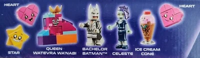 NEW The Lego Movie 2 70838 Minifigures & Characters ONLY! Bachelor Batman + MORE - Image 1 of 2