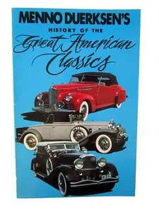 MENNO DUERKSEN'S HISTORY OF THE GREAT AMERICAN CLASSICS - Picture 1 of 6