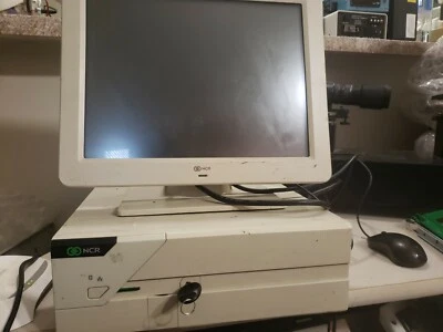 NCR 7606 RealPOS 82XRT - Intel 2.50GHz 4GB POS Register Terminal 7606-1707-8801  - Image 1 of 3