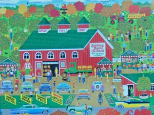 PUZZLE...JIGSAW...FROST...Bobbing Apple Orchard Farm...500.Pc..Sealed - Picture 1 of 1