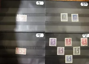Spain **/*/PO/US Set Of Chips With Stamps, Series And Block Sheets - Picture 1 of 11