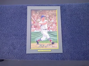 1990 PEREZ-STEELE SIGNED CARL YASTRZEMSKI GREAT MOMENTS POSTCARD JSA COA - Picture 1 of 3