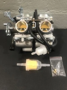 Carburetor Dual Carb ASSY Set Chamber For Honda Rebel CA CMX 250 C CA250 CMX250 - Picture 1 of 2