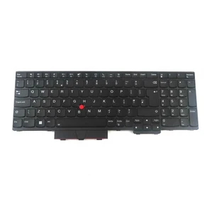 UK Black (backlit) keyboard (With point-stick) assembly - Lenovo ThinkPad P15 G2 - Picture 1 of 3