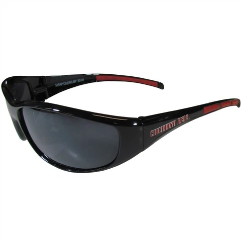 Cincinnati Reds Wrap Sunglasses Sports MLB UV Shades Baseball Glasses Fan Team Cover