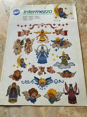 COATS INTERMEZZO Stickvorlage,ENGEL,1 Doppelblatt,ANCHOR - Image 1 of 3