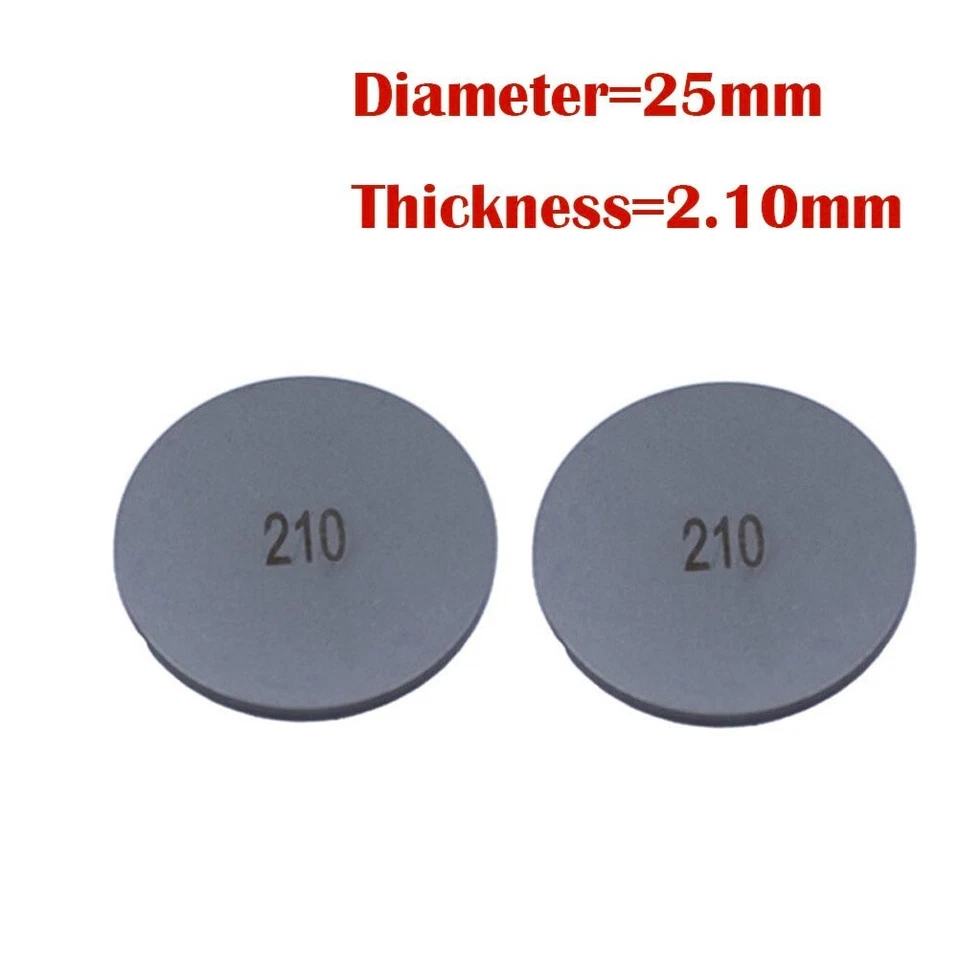 2pcs 25mm Valve Shim Thickness 2.1mm for Yamaha XT350 TT350 XT250 SRX250 VMAX Foto 1 de 1