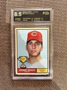 2008 MONARCH CORONA # 3 JOHNNY BENCH - Picture 1 of 2