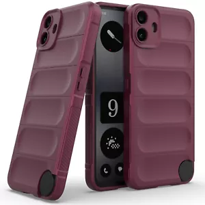 For Nothing CMF Phone 1, Shockproof Skin Feel Soft Rubber Anti-slip Case Cover - Picture 1 of 24