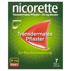 nicorette TX Pflaster 25 mg Nicotin zur Raucherentwöhn, 7 St. Pflaster 3273388