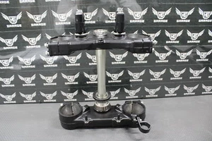 2017 2018 KAWASAKI KX450F OEM FRONT FORKS LOWER UPPER TRIPLE TREE STEM BAR CLAMP - Picture 1 of 14