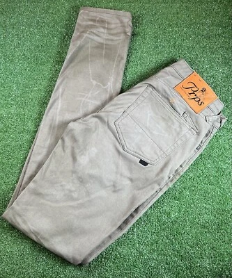 Pantalones PRPS Windsor verde militar ajustados ajustados para hombre desgastados 30x33 Foto 1 de 4