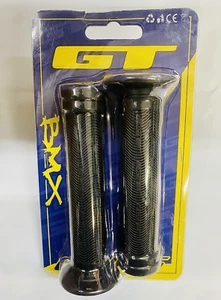 GT BMX Grips Black NOS Stamped GT 145mm - Picture 1 of 3