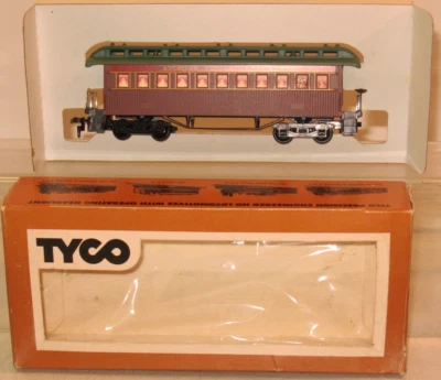 HO TYCO 1890 Old Time Atchison Topeka & Santa Fe ПУЛМАН Тренер Автомобиль OB - Изображение 1 из 4