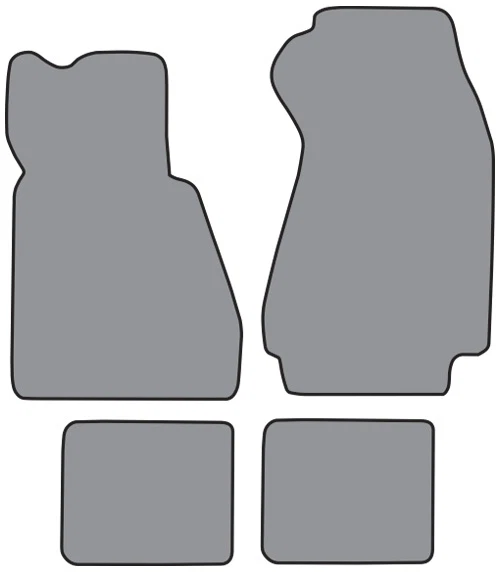 Напольный коврик 1978-1984 BMW 733i Cutpile 4 шт. - Изображение 1 из 1