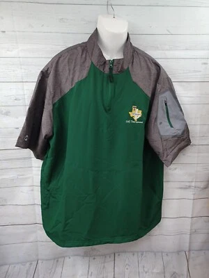 Chaqueta cortavientos Holloway T OP Alumni verde cremallera completa adulto XL torneo de golf  Foto 1 de 4