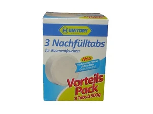 HUMYDRY Raumentfeuchter Nachfülltabs 3 x 500 g geruchsneutral - Bild 1 von 1