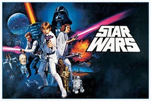 Star Wars Classic A New Hope Poster 9 Size 61 x 91.5cm - Picture 1 of 2