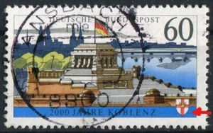 Federación No 1583 I y Error de placa sellado Sello completo RFA 1992 Michel --.-- - Imagen 1 de 4
