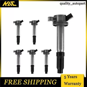 6Pcs Ignition Coil DG514 C1594 For Ford Escape Fusion Lincoln Mercury UF486 - Picture 1 of 9