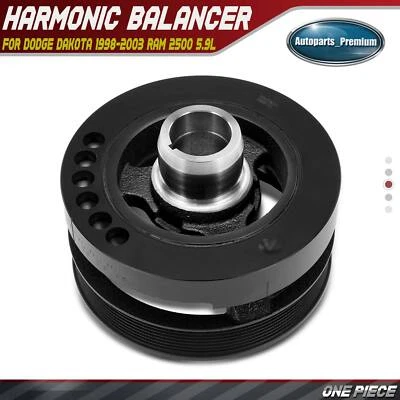 1Pc Harmonic Balancer for Dodge Dakota 1998-2003 Ram 2500 B250 B350 Jeep V8 5.9L - Image 1 of 4