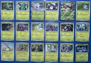 POKEMON VIAGGIO INSIEME x159 SET COMPLETO DI CARTE COMUNI/NON COMUNI/HOLO RARE/EX - Foto 1 di 9