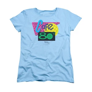 BACK TO THE FUTURE II CAFE 80S Licensed Women's Graphic Tee Shirt SM-2XL - Picture 1 of 2