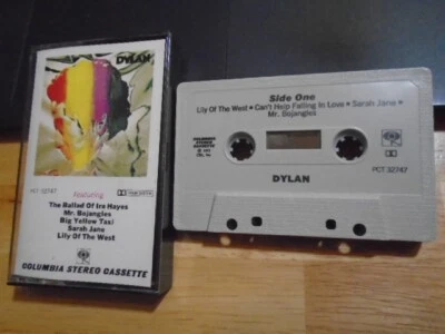 RARE OOP Bob Dylan CASSETTE TAPE s/t 1973 folk rock MR BOJANGLES joni mitchell ! - Image 1 of 2