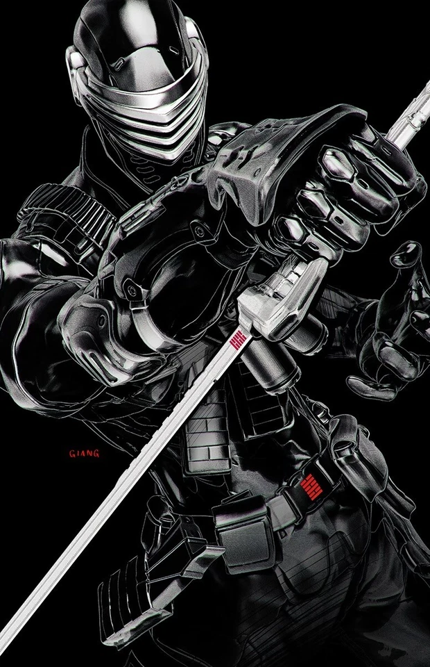 G.I. JOE A REAL AMERICAN HERO #310 JOHN GIANG NYCC EXCL VARIANT SNAKE-EYES GI - Image 1 of 1