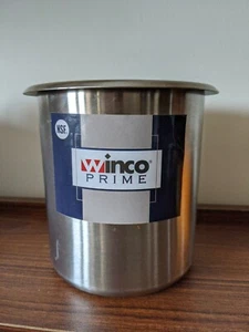 Winco BAMN-1.5, 1.5-Quart Stainless Steel Bain Marie Pot w/? Lid, NSF - Picture 1 of 1