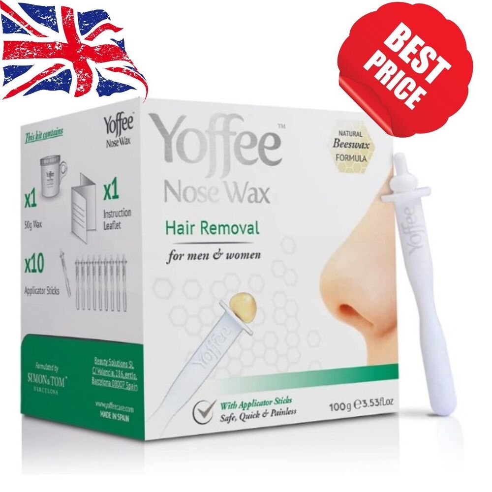 Original Yoffee Nose Wax Kit for Men & Women | Wax Nose Hair Removal Comfortable