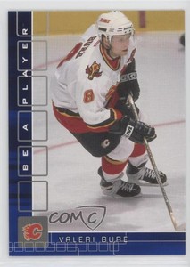 2001-02 ITG Be A Player Memorabilia Sapphire /100 Valeri Bure #244