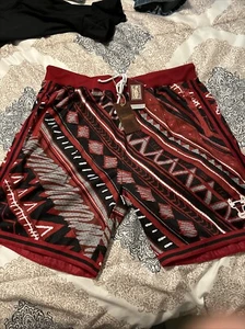 MITCHELL & NESS Chicago Bulls Game Day Pattern Men's Shorts 2XL - Picture 1 of 16