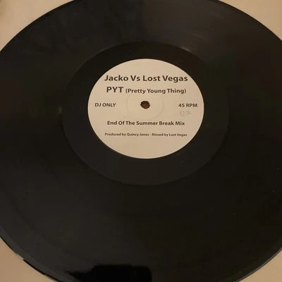 JACKO VS LOST VEGAS- PYT (Pretty Young Thing) Michael Jackson remix DJ 12" - Image 1 of 2