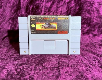 Top Gear Super Nintendo SNES Authentic Cartridge Only Tested Good Condition - Image 1 of 4