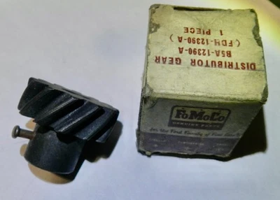 VINTAGE FORD DISTRIBUTOR GEAR B5A-12390-A  nos FDH-12390-A FO MO CO FORD PART nr - Image 1 of 4