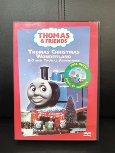 Thomas & Friends 2002 Thomas’ Christmas Wonderland DVD w/ Music CD Sampler WORKS - Picture 1 of 4