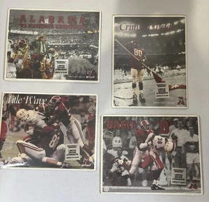Lotto 4 litografie Alabama Crimson Tide 1992 National Champs edizione limitata set - Foto 1 di 24